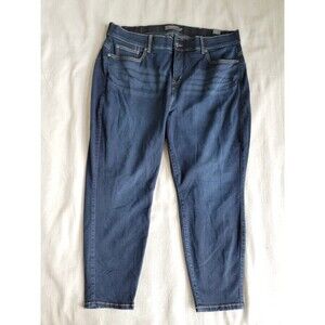 Torrid Womens 24 41x25.5 Jeans High Rise Skinny Dark Blue Stretch NEW NWT